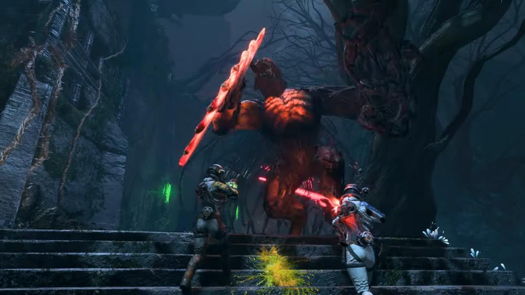 The Ascension Update for Returnal has begun, with co-op and new challenge towers added